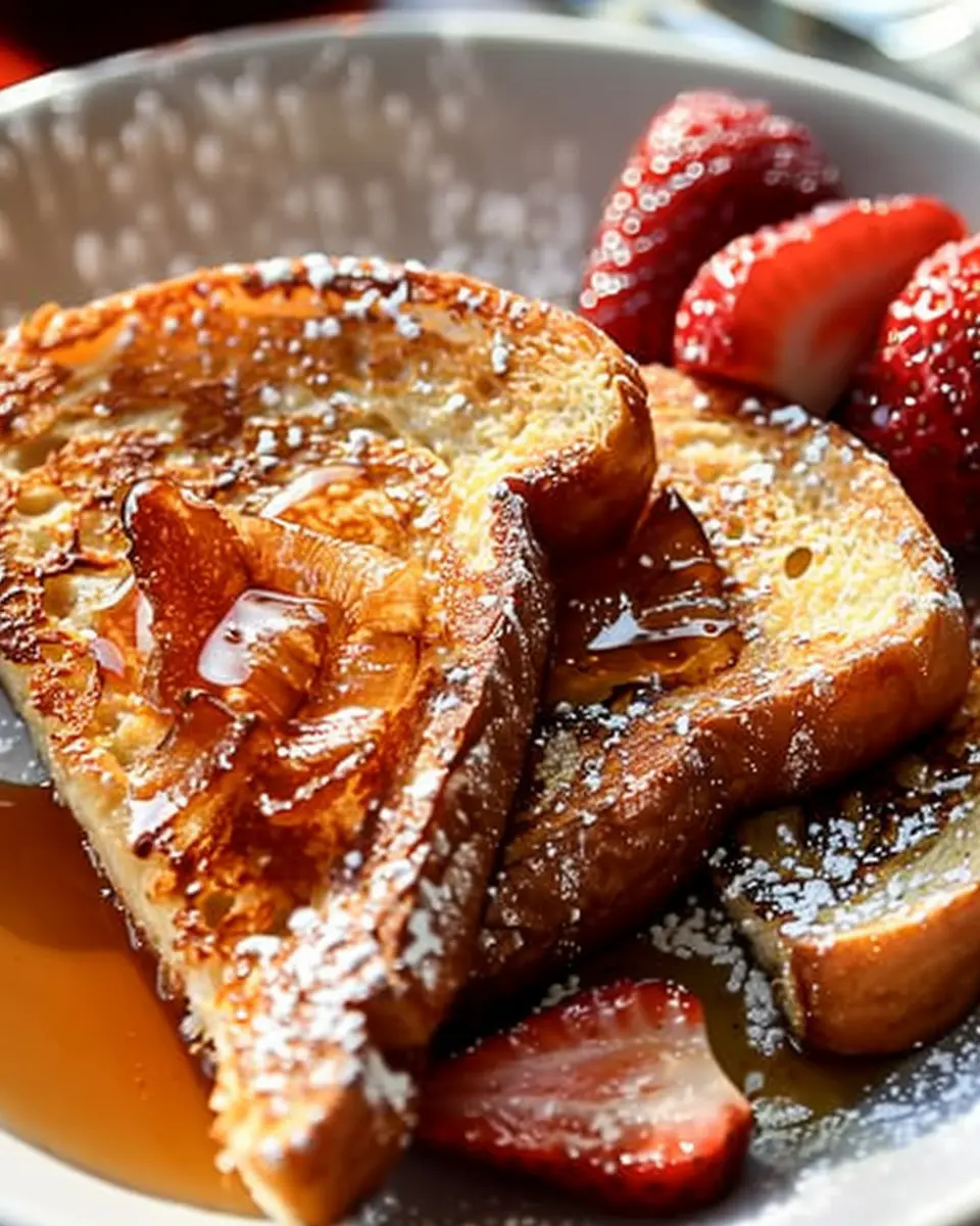 French Toast Bliss: The Best Recipe with Turkey Bacon Delight