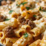 Creamy Sausage Rigatoni
