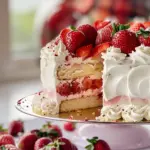 Strawberry Vanilla Cake