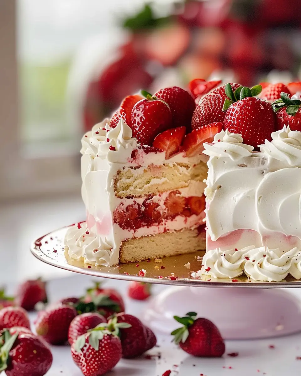 Strawberry Vanilla Cake: The Best Homemade Delight for All