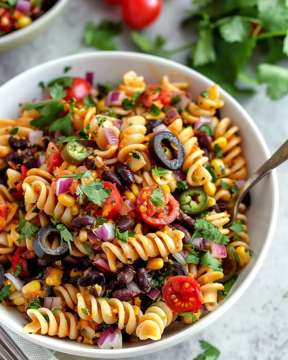 Vegan Southwest Pasta Salad Recipe: Easy, Flavor-Packed Delight